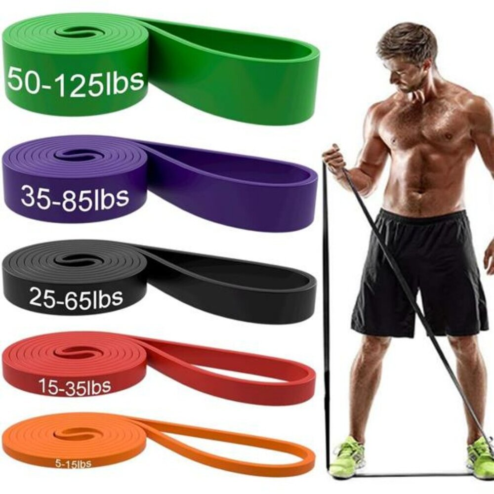 Resistance Bands Set Pull Up Assist Workout Bands for Home Gym Fitness Men Women